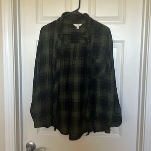 Terra & Sky Plaid Top
